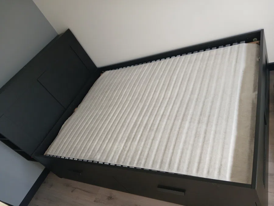 Bed met veel opbergruimte!
