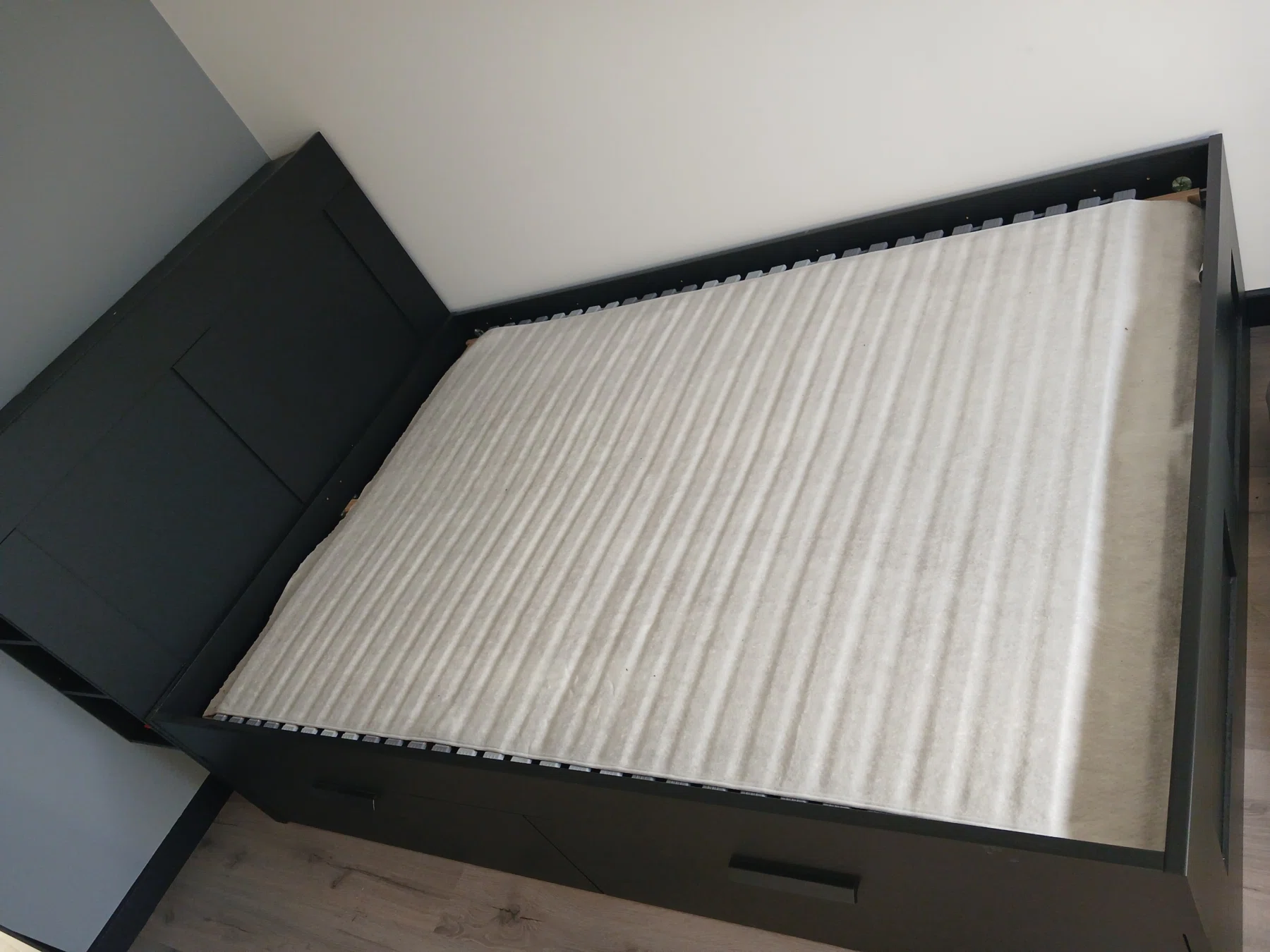 Bed met veel opbergruimte!