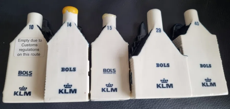 Te koop 10 KLM Huisjes Bols leeg